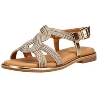 Regarde Le Ciel Regarde Le Ciel Sandalen Leder/Textil Riemchensandale