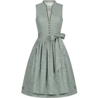 Nübler Trachtenkleid Midi Dirndl Grace in Salbei von Nübler - Rocklänge 65 cm