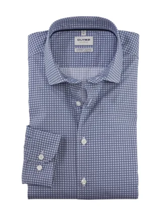 OLYMP - OLYMP Level Five garment washed bleu - Gr. - 42
