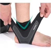 LuxusKollektion Sprunggelenkbandage Knöchelbandage Sprunggelenk Bandage verstellbar Fußbandage Stabilität