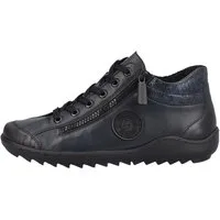 Remonte R1477 Damen Schnürboots Stiefeletten, Stiefel, Winterstiefel, Winterboots, Schneestiefel