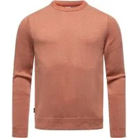 Ragwear Strickpullover Larrs stylischer Herren Sweatpullover mit Rippbündchen