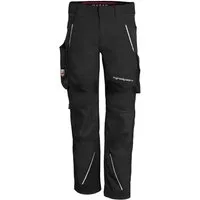Qualitex Workwear Arbeitsbundhose IRON Arbeitshose Herren - Cargohose, Outdoorhose - Hose für Herren (1-tlg) Cordura, Stretch, viele Taschen, atmungsaktiv. Premium Qualität.