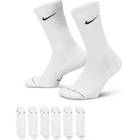 Nike Funktionssocken U NK ED ELVD CRW 6P - 144 atmungsaktives Material, für Erwachsene