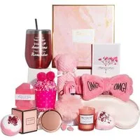 Luckice Pflege-Geschenkbox Weihnachtsgeschenk Pflege-Geschenkset Körperpflege Set Frauen Damen Pflegeset Körperpflege-Set für Frauen Selbstpflegegeschenke für Frauen, Mütter, Schwestern, Ehefrauen, beste Freunde, Lehrer, Krankenschwestern, Kollegen, 