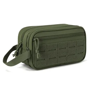 Men's Multifunctional Toiletry Bag Waterproof Compartment EDC Tool Storage Bag Skin Care Shaving Hygienic Organizer for