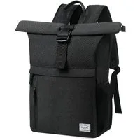 TAN.TOMI Cityrucksack RollTop Rucksack Herren Damen 22L-25L LaptopRucksack Schulrucksack, Radsport Stylische Tagesrucksack mit 17 Zoll Laptopfach