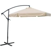 Garden Pleasure Ampelschirm, Ø 300 cm, creme