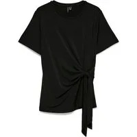 Vero Moda Kurzarmshirt VMJILL SS TOP JRS NOOS Materialmix, regular fit