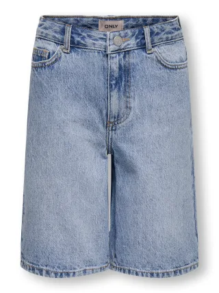 KIDS ONLY - KOGSONNY HW WIDE DNM SHORTS NOOS Light Blue Denim - Gr. - 152