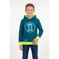 TROLLKIDS Kapuzensweatshirt KIDS TROLL SWEATER mit Kängurutasche, Langarm-Design, bedruckte oder unifarbene Optik