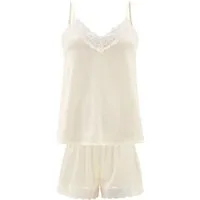 Erwin Müller Pyjama Damen-Shorty Satin Uni