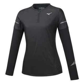 Mizuno Hineri Hybrid Womens Black Top