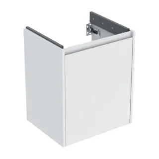 Geberit Renova Plan Waschtisch-Unterschrank 504023001 Korpus/Front weiß / lackiert seidenmatt, Breite 50,4 cm, 1 Tür