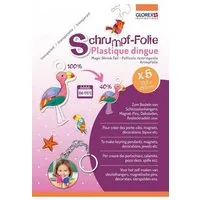 Glorex Dekorationsfolie Schrumpffolie, DIN A4