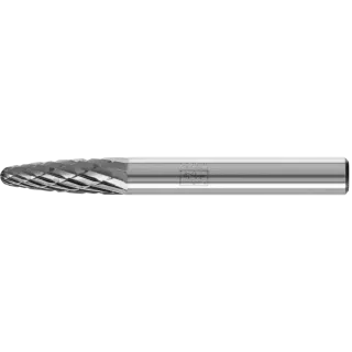 PFERD TOOLS Hartmetall Frässtift Rundbogen RBF Z3P universal mittel kreuzverzahnt HICOAT - 21117324