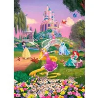 Komar Fototapete Disney Princess Sunset - Größe 184 x 254 cm, glatt, bedruckt, Kinderzimmer