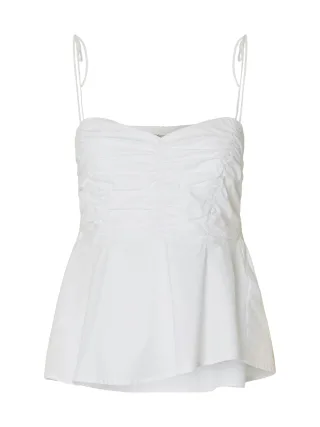 selected women - SLFDELIA STRAP TOP B Bright White - Gr. - 34