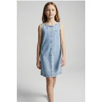 Calvin Klein Jeans Jeanskleid DENIM SLEEVELESS DRESS Regular fit für Kinder mit Rundhalsausschnitt