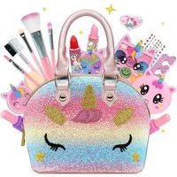 LuxusKollektion Theaterschminke Kinderschminke Set Schminkkoffer Mädchen Geschenk Makeup-unicorn toys