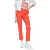 Marc Cain Stretch-Hose Leo's Oasis Premium Damenmode Schmal geschnitten - Modell SYDNEY, mit abgesteppter Bugfalte