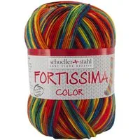 Schoeller + Stahl Fortissima Socka 4-fach Color Häkelwolle, 420 m, pflegeleicht, formstabil und hoher Tragekomfort