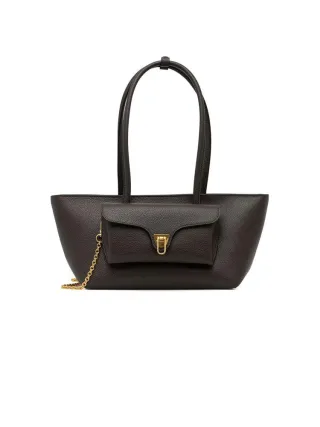 Coccinelle Schultertasche Mud