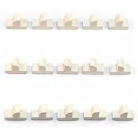 Waldfelsen Spiel – Holz-Figuren Spielfiguren Ersatz passend für Die Siedler von Catan, Spielmaterial, Verschiedene Farben