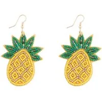 Next Paar Ohrhänger Ananas-Ohrhänger mit Perlen (1-tlg)