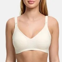 cfab (creamy fabrics) Still-BH Comfort Still-BH ohne Bügel-Ecru-4XL (1-tlg)
