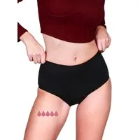 Taynie Periodenslip Periodenunterwäsche Damen starke Blutung - Comfort extra stark (1-St., 1er-Pack) Auslaufsichere Periodenunterwäsche / Periodenslip aus Bio Baumwolle