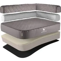 Knuffelwuff Tierbett Hundebett Winslow Lehne Rechts, Orthopädisch