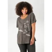 Aniston PLUS T-Shirt mit edlem Druckmotiv