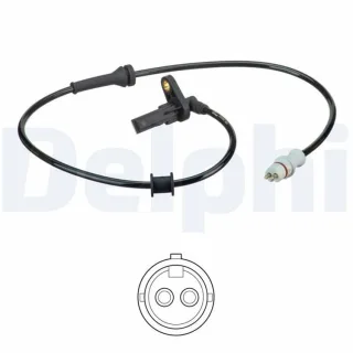Delphi ABS-Sensor hinten rechts Renault Kangoo SS20590