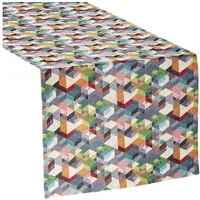 sander table + home Tischdecke Tischläufer "Cubes", Ornamente