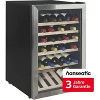 Hanseatic Weinkühlschrank HWC45FCBH, für 45 Standardflaschen á 0,75l,inkl. 3 Jahre Herstellergarantie