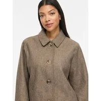 Vila Kurzjacke VICLAUDIA L/S JACKET- NOOS Kunstfaser