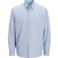 Jack & Jones Langarmhemd JJCOLE POPLIN STRIPE SHIRT LS