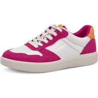 Tamaris Plateausneaker, Freizeitschuh, Halbschuh, Schnürschuh mit Kontrastbesätzen