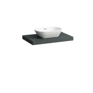 Laufen Waschtisch-Platte LANI 495x785x65 mit Aussschnitt mittig H4046511122661