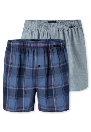 SCHIESSER - 2Pack Boxershorts sortiert 10 - Gr. - 6