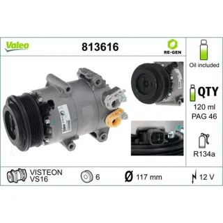 Valeo Klimakompressor Ford Fiesta 6 813616