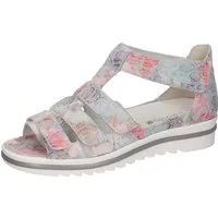 Waldläufer HAKURA Sandale Klettschuh, Sommerschuh, Komfortschuh mit Klettverschlüssen, H-Weite