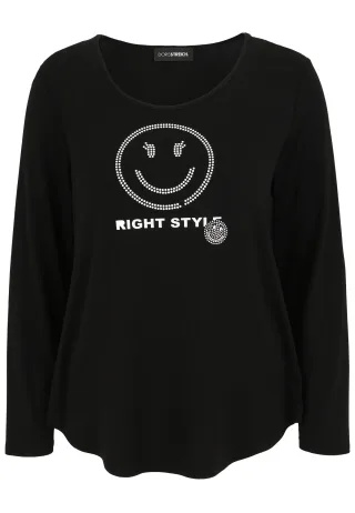 Doris Streich - Shirt schwarz - Gr. - 44