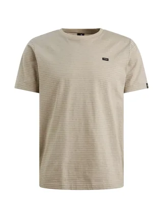 Vanguard - mercerised melange stripe pure cashmere - Gr. - XXL