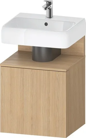 Duravit Qatego Waschtischunterbau wandhängend Natur Eiche Matt 490x420x645 mm - QA4077R30300000 QA4077R30300000