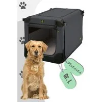 MAELSON Hunde-Transportbox Soft Kennel faltbare Hundebox / Tier Transportbox