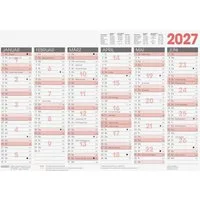 BRUNNEN Buchkalender BRUNNEN Tafelkalender 2027, A3 quer
