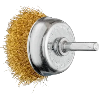 PFERD TOOLS Topfbürste ungezopft TBU Messing-Draht für Bohrmaschine - 43740164
