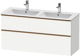 Duravit D-Neo Waschtischunterbau wandhängend Weiß Matt 1280x462x625 mm - DE4365004180000 DE4365004180000